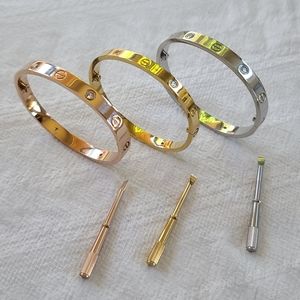 Screw On Love Bracelet with Screwdriver